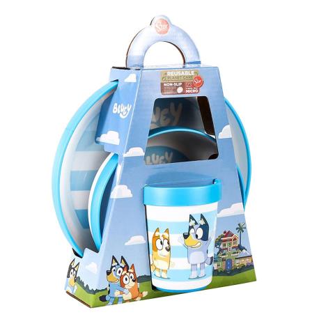 Bluey Non Slip Premium Microwavable Mealtime Set Extra Image 1